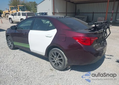 2017 Toyota Corolla Se Special Edition из США, поврежденный, VIN 5YFBURHE0HP591241